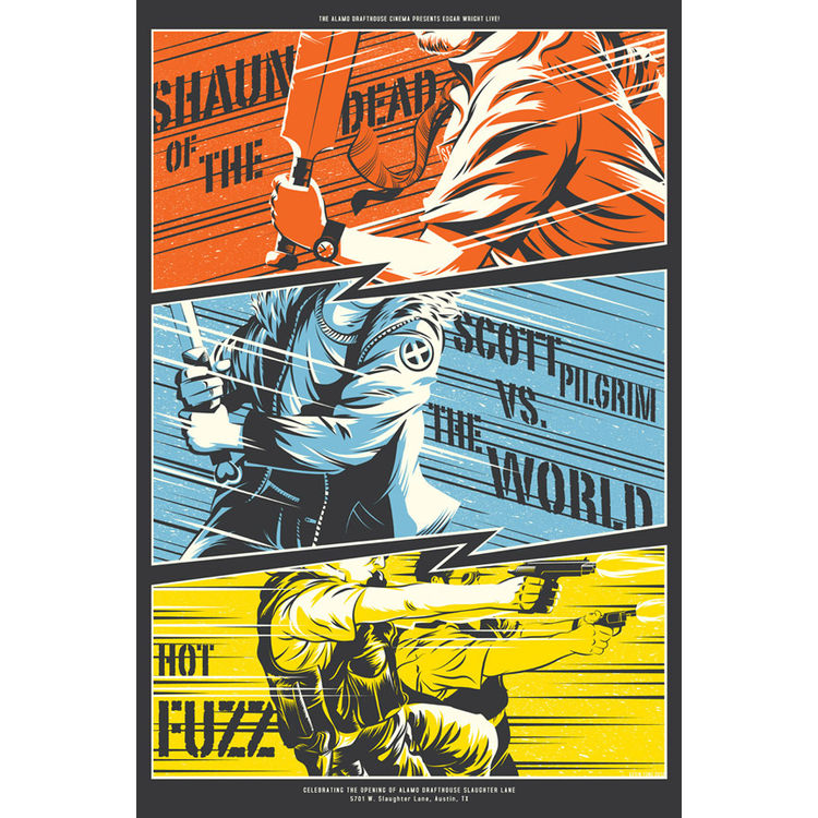 Edgar Wright Triple Bill by Kevin Tong