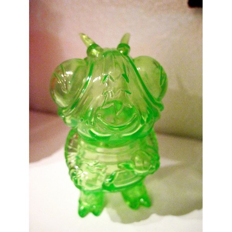 Boris the Bee - Clear Green, DesignerCon 2010 by Bwana Spoons