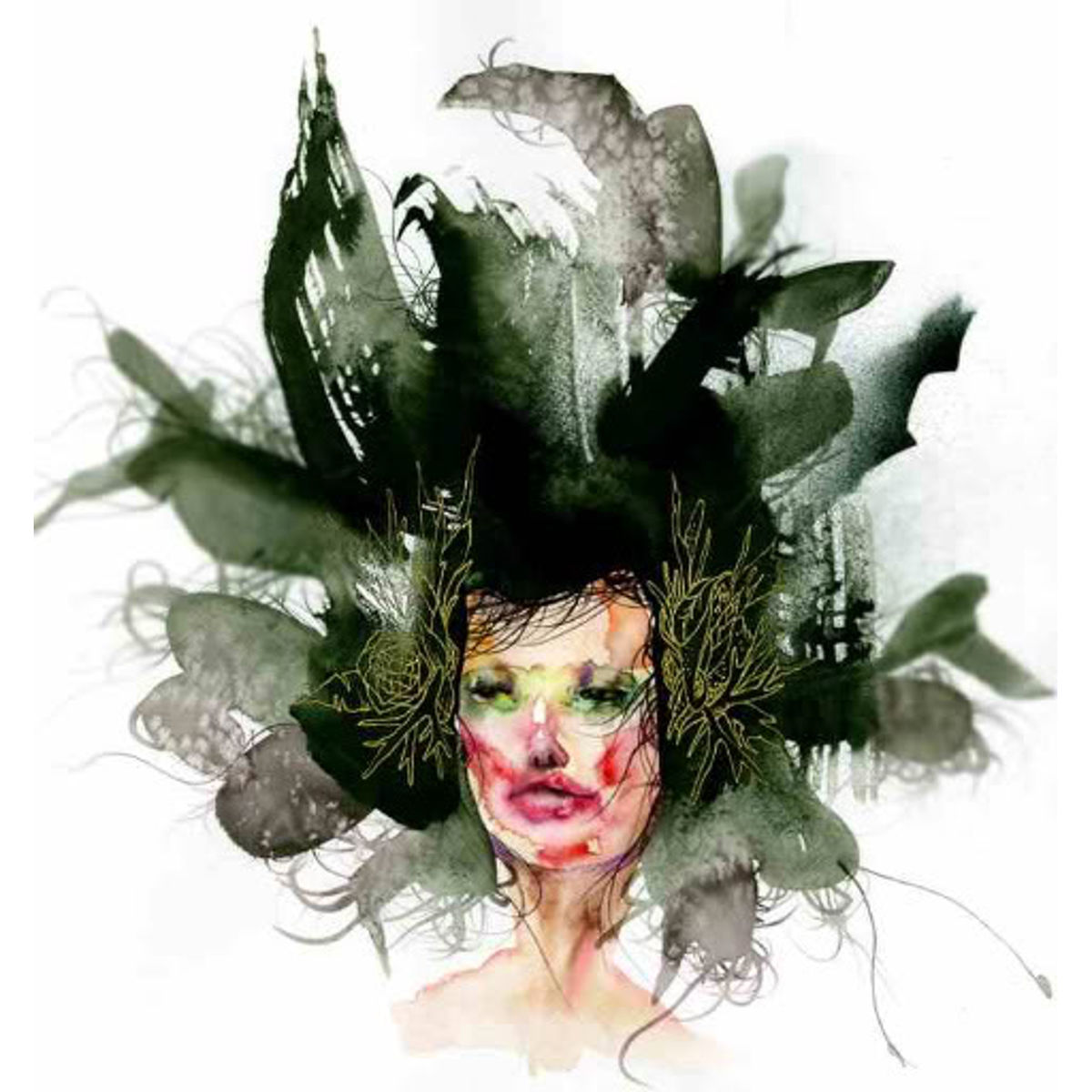 “Dark Circles (looking through)”