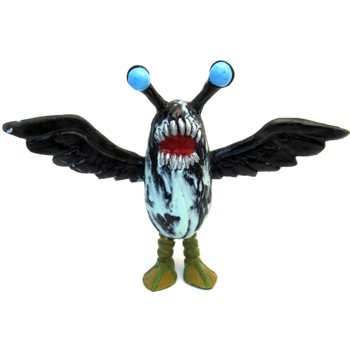 Mooncrow - Black & Green Marbled