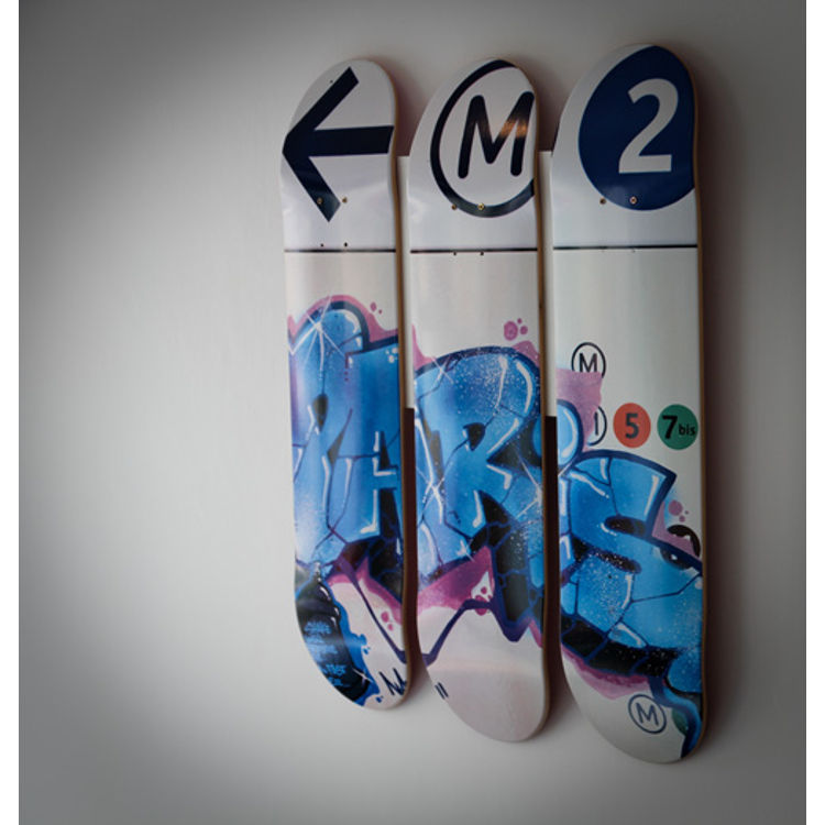 Nasty Deck On Street Art by Nasty