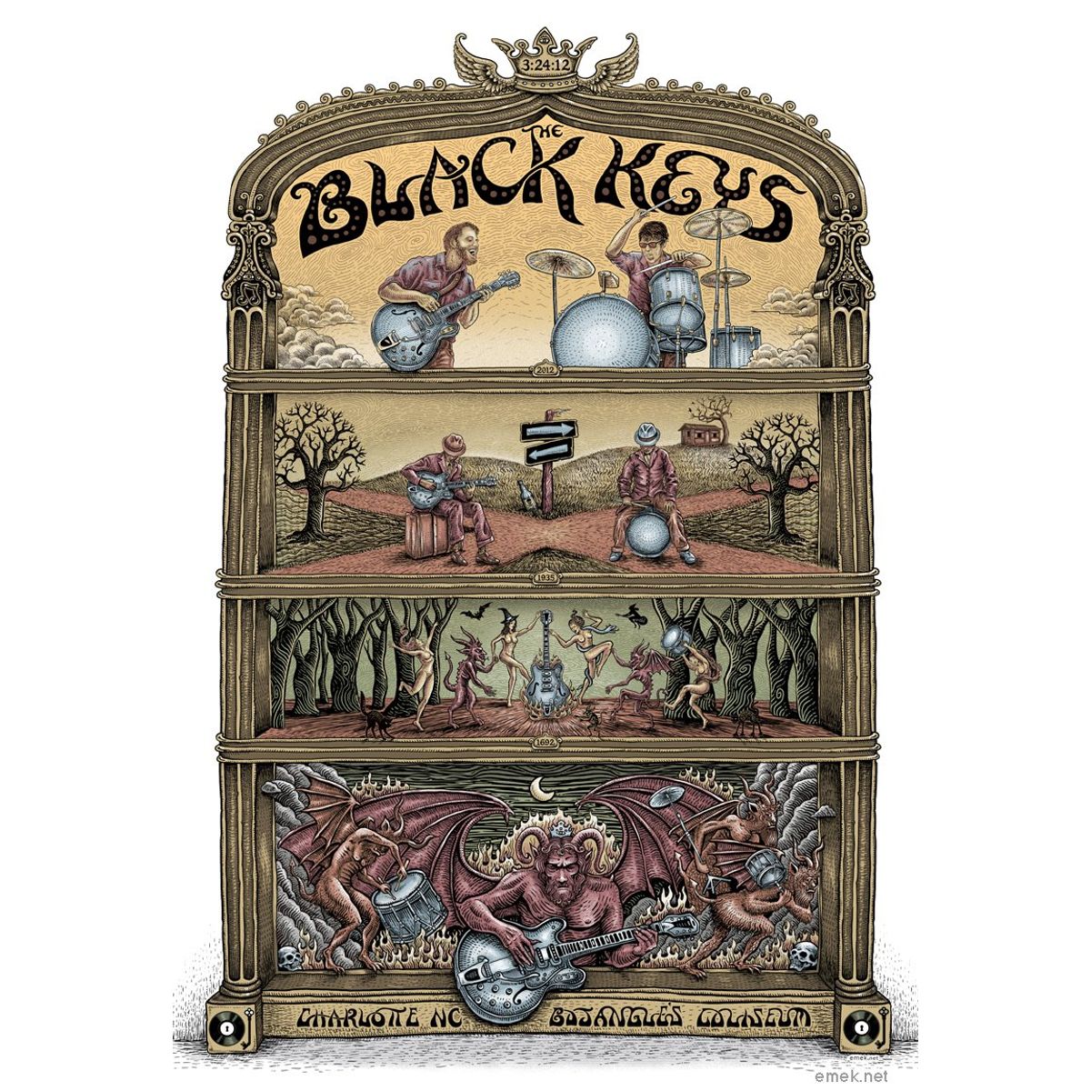 The Black Keys - Charlotte NC, 2012