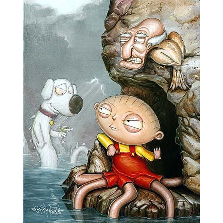 Wait a Second by Craola (Greg Simkins)