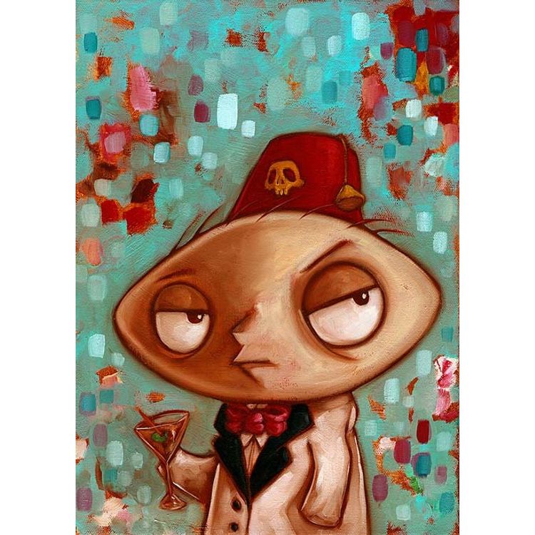 Shriner Stewie by Kathie Olivas