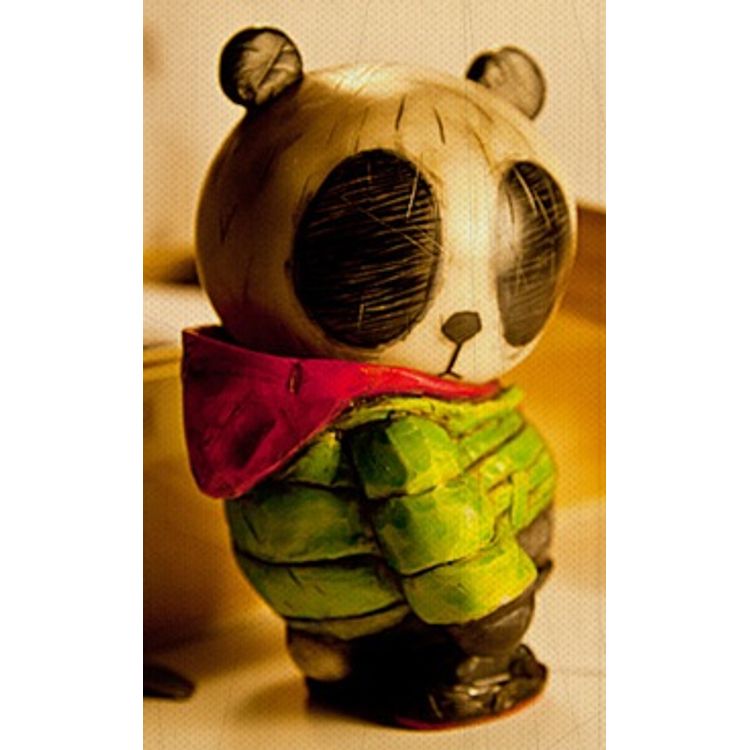 Downjacket Panda by Cacooca