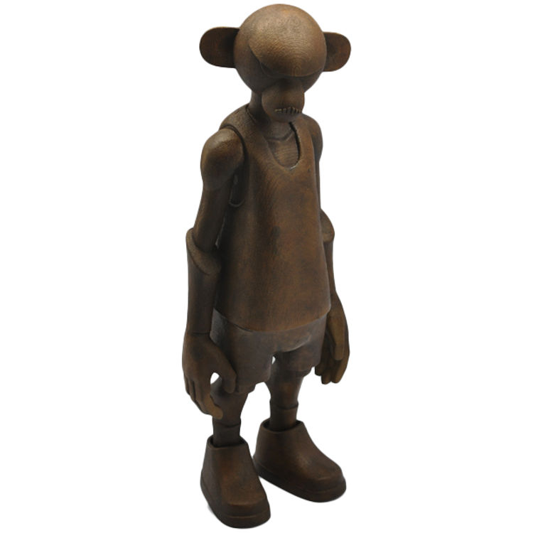 Pithecuse Statue - Wood Pattern by CoolRainLABO