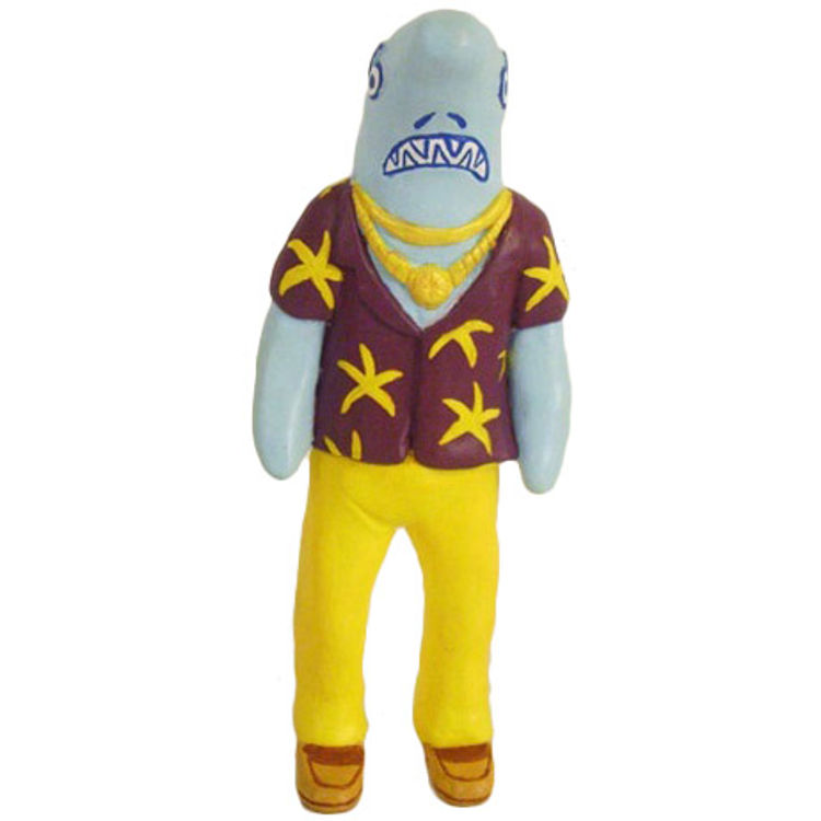 The Drug Dealing Shark - Purple Shirt by Joseph Harmon