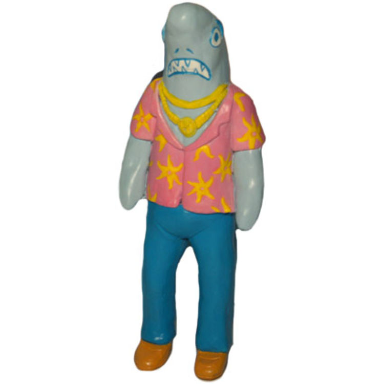 The Drug Dealing Shark - Blue Pants by Joseph Harmon