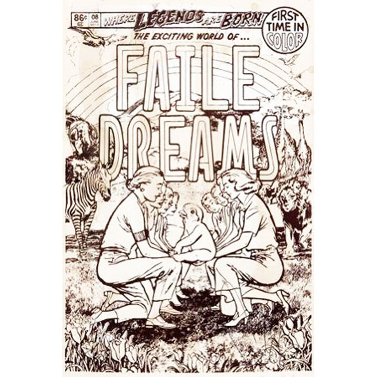 Dreams (Brown) by FAILE