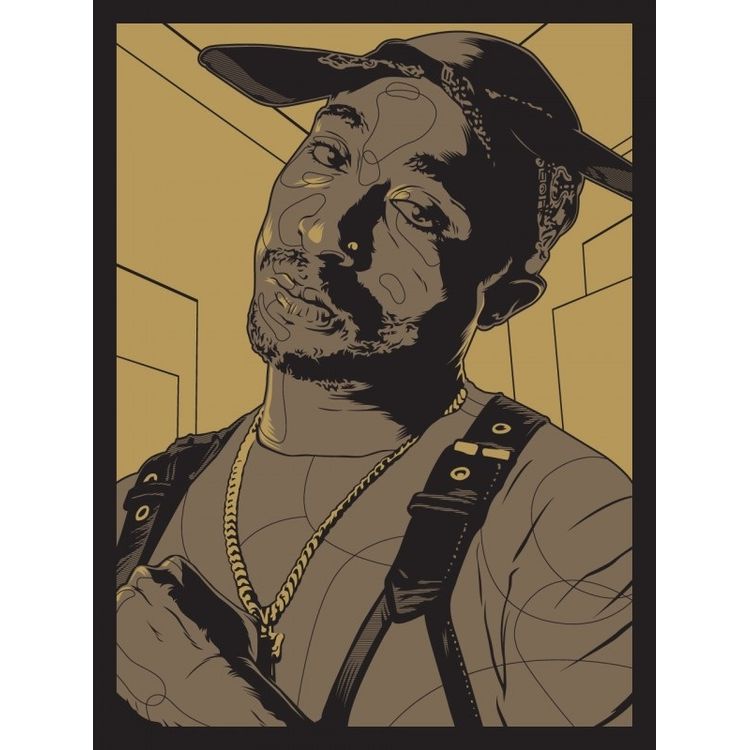 Tupac by Joshua Budich