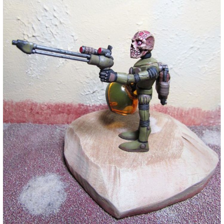 Outer Space Men "Necrox, The Man from Serpo" by Small Angry Monster (Adam Pratt)