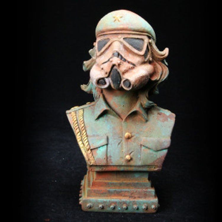 Vintage Che Trooper Bust (White Mask) by DrilOne