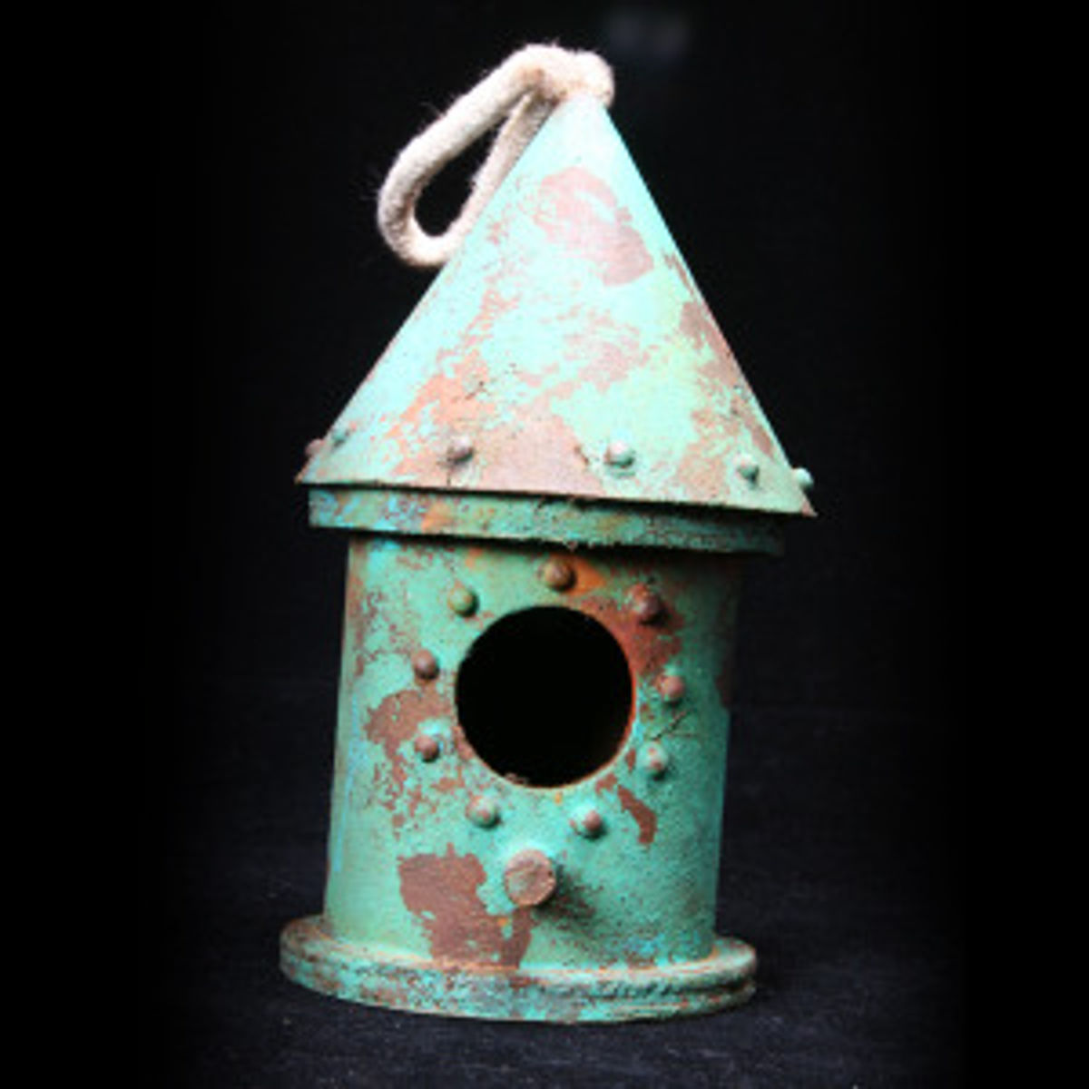 Vintage Hanging Birdhouse