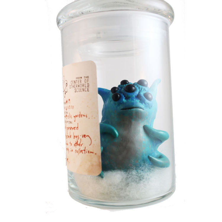 Blue Squishybug Specimen by Sawdust Bear (Shing Yin Khor)