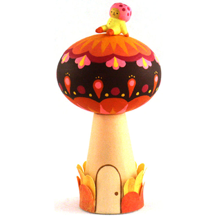 Pink Mushroom Cabin with Resident – Poco by Apak