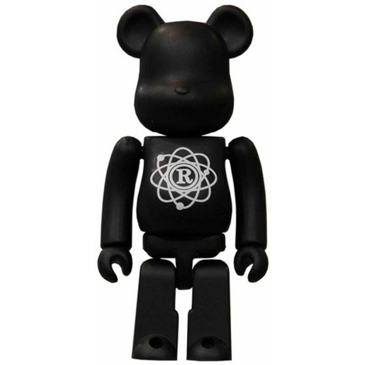 Futura Laboratories Be@rbrick - Black 100% by Futura