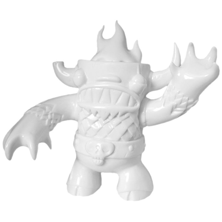 Manotaur - Blank White by Justin Hillgrove