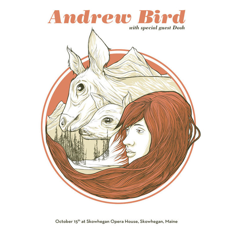 Andrew Bird - Skowhegan, ME by Randy Ortiz