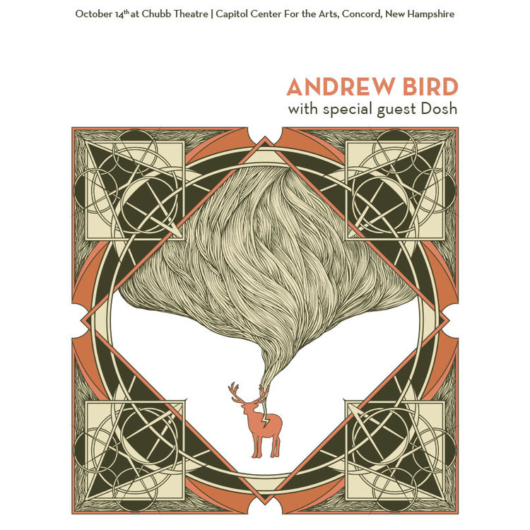 Andrew Bird - Concord, NH by Randy Ortiz