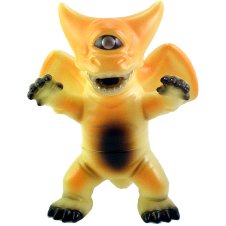Mini Deathra - GID Orange by Gargamel (Kiyoka Ikeda)