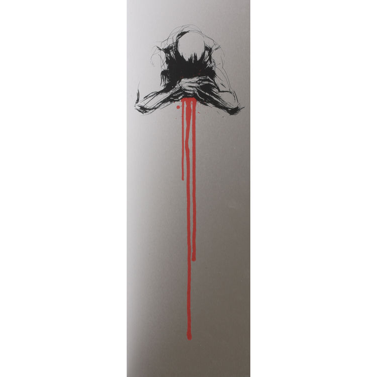 Hemmorhage Aluminum by Derek Hess