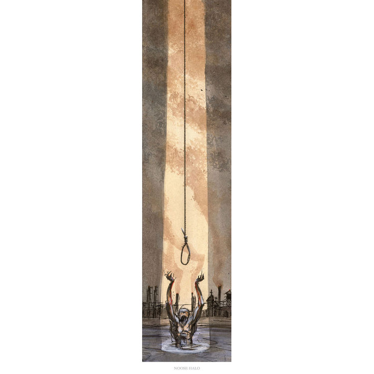 Noose Halo by Derek Hess
