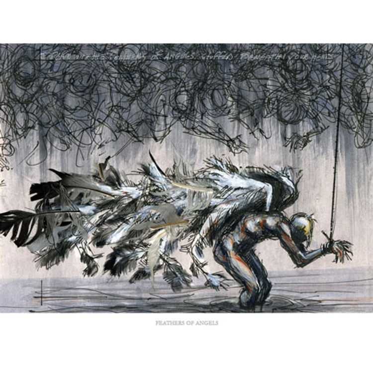 Feathers Of Angels by Derek Hess