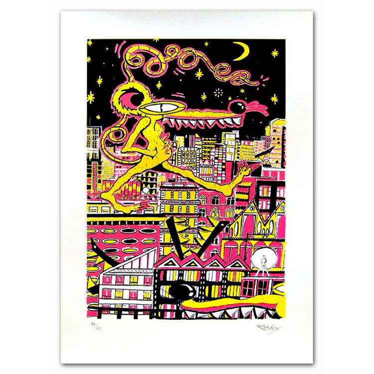 Neon Nightlife by Rowdy