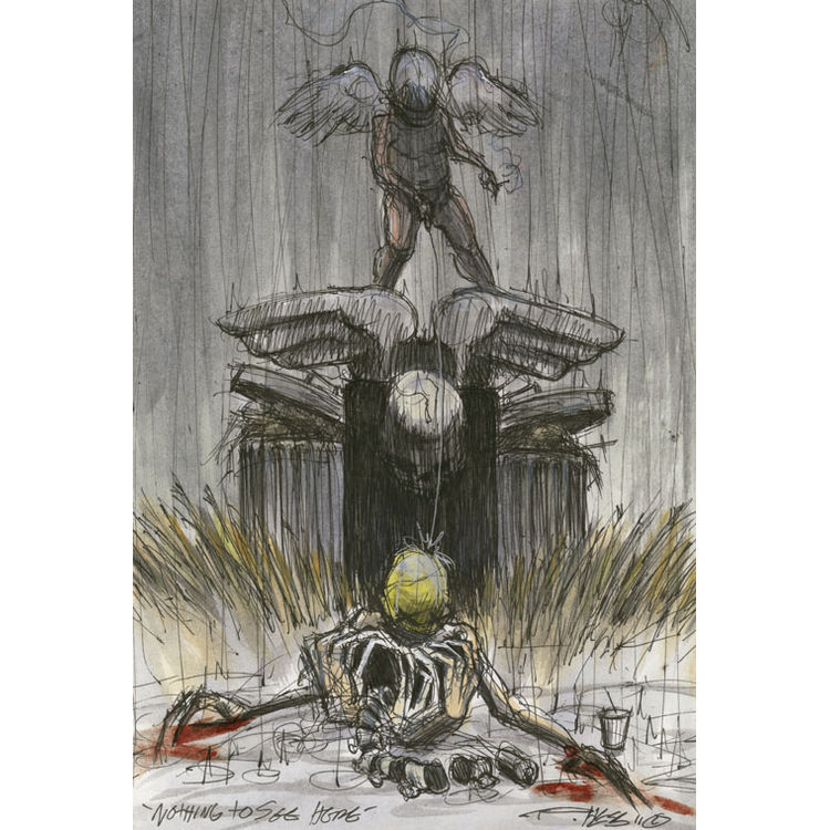 Nothing To See Here by Derek Hess