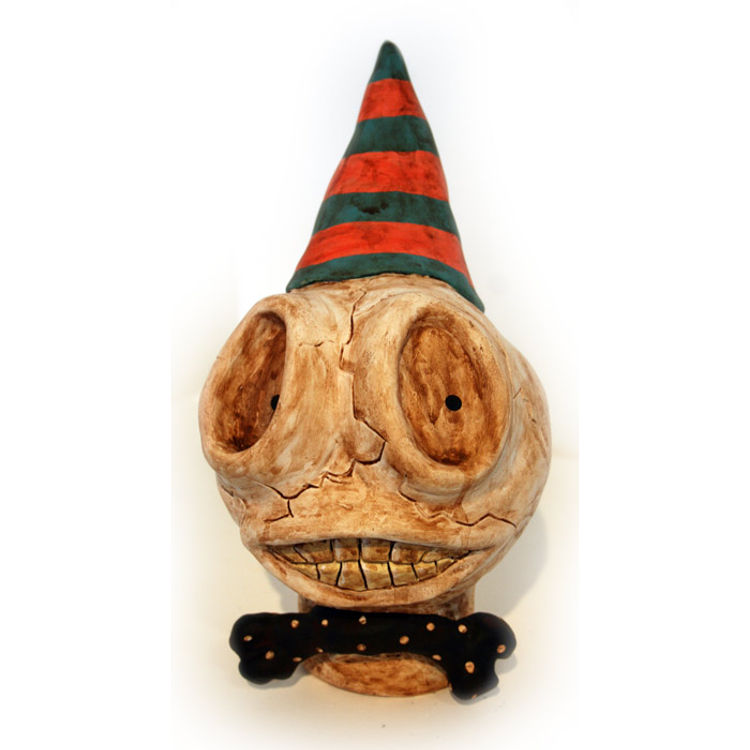 Skeleton Head by Karen Peters