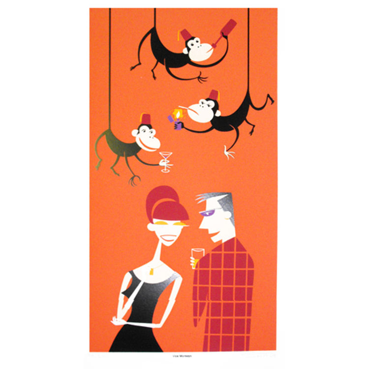 Vice Monkeys by Shag (Josh Agle)