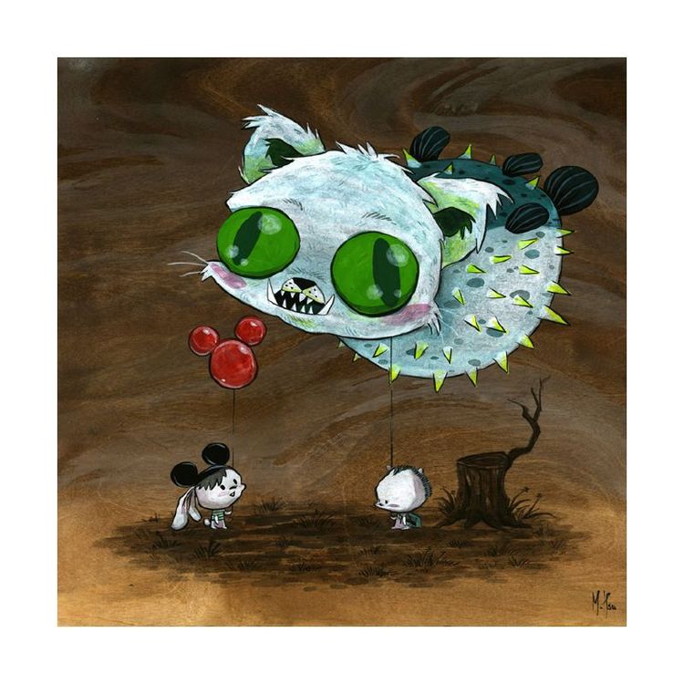 Puffer Puss Balloon by Martin Hsu