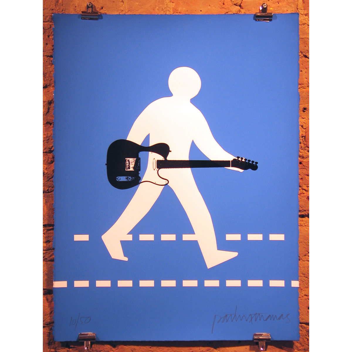 man with telecaster