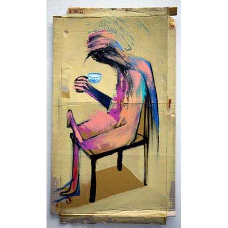 Tea Drinker by Adam Neate