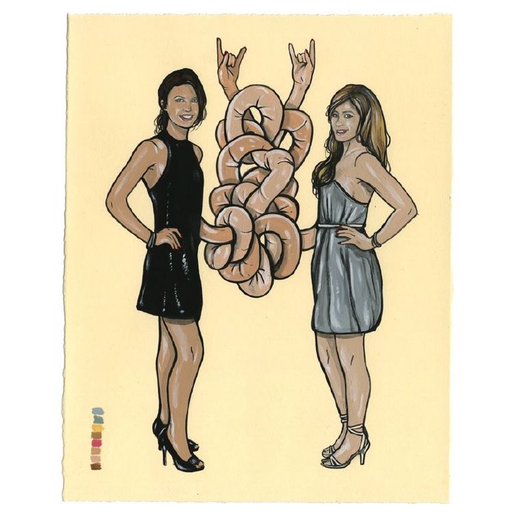 Seque #102 (Audrina & Lauren) by Steve Seeley