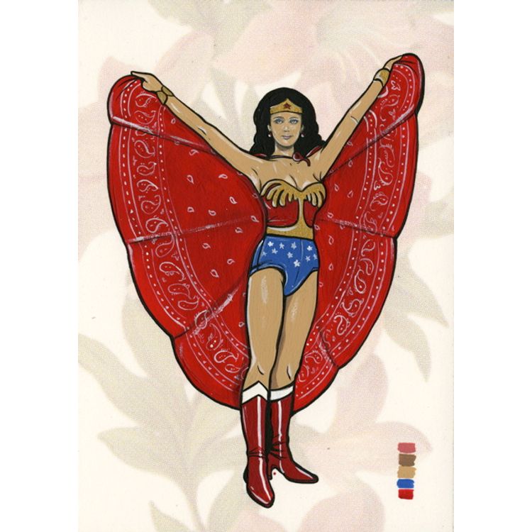 Seque #110 (Wonder Woman with Bandana Cape) by Steve Seeley