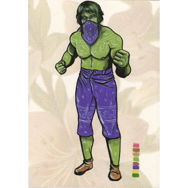 Seque #112 (Hulk with Bandana Pants) by Steve Seeley
