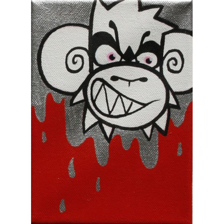 Mini Canvas (Red) by Mighty Mo