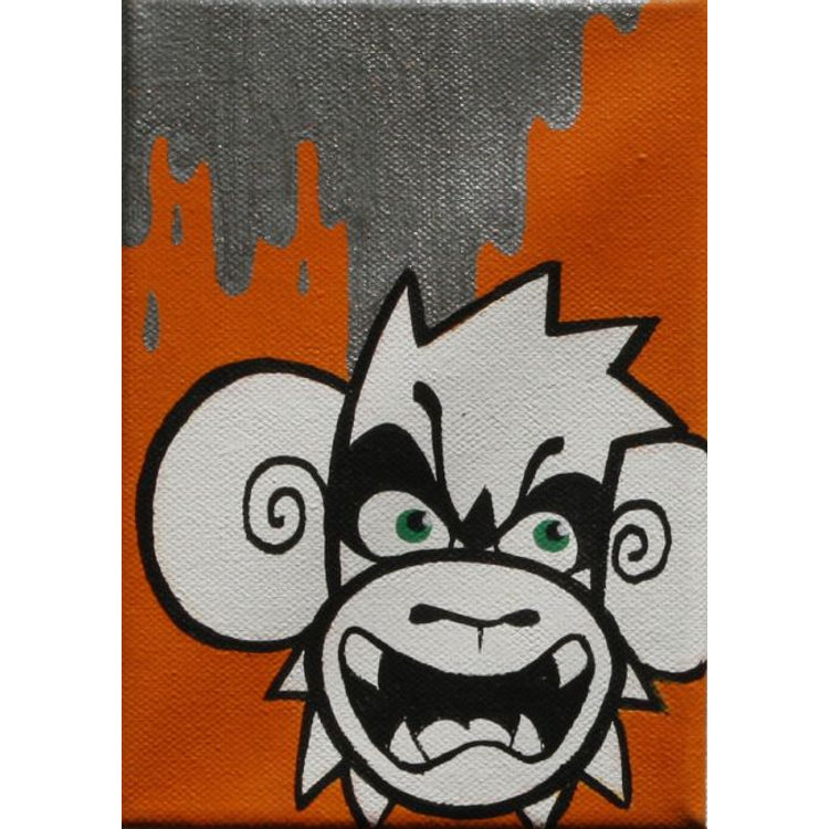 Mini Canvas (Orange) by Mighty Mo