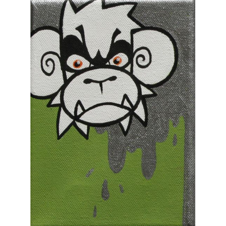 Mini Canvas (Green) by Mighty Mo
