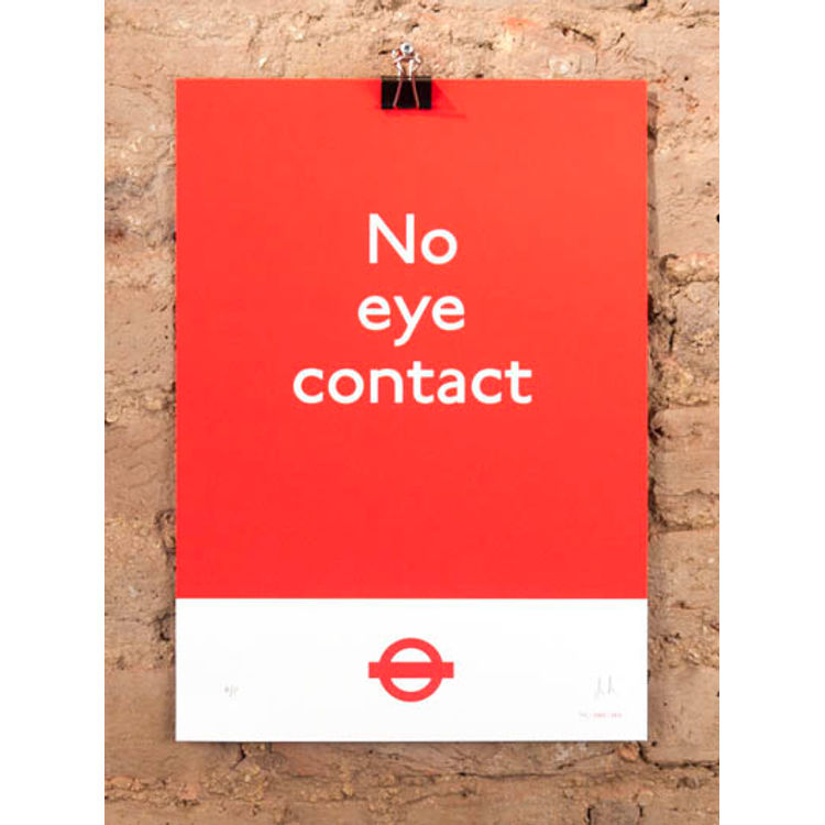 no eye contact - red by Dr. D