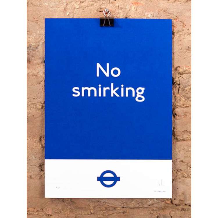 no smirking - blue by Dr. D