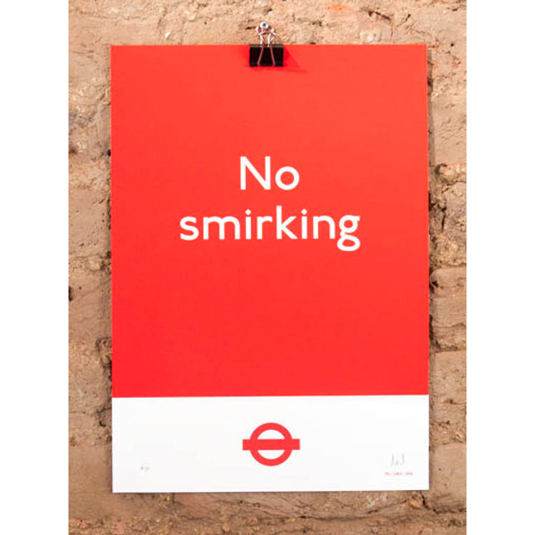 no smirking - red by Dr. D