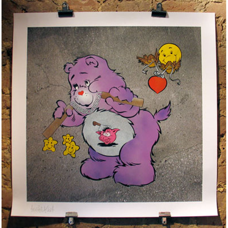 scare bear: purple by Eine (Ben Flynn)