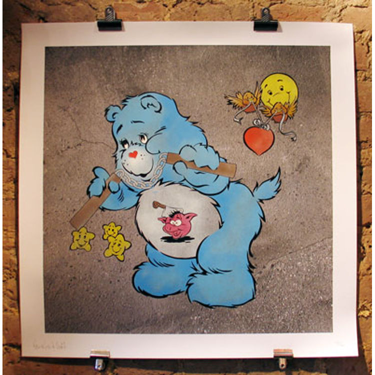 scare bear: blue by Eine (Ben Flynn)