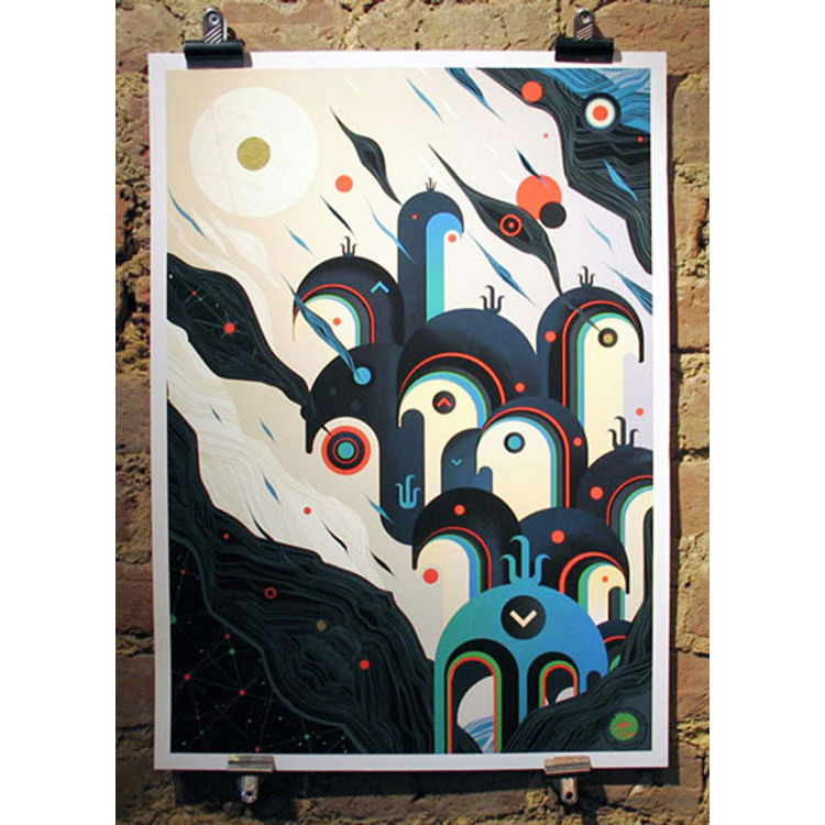 mescalitoes cosmic gazebo by Sam Chivers