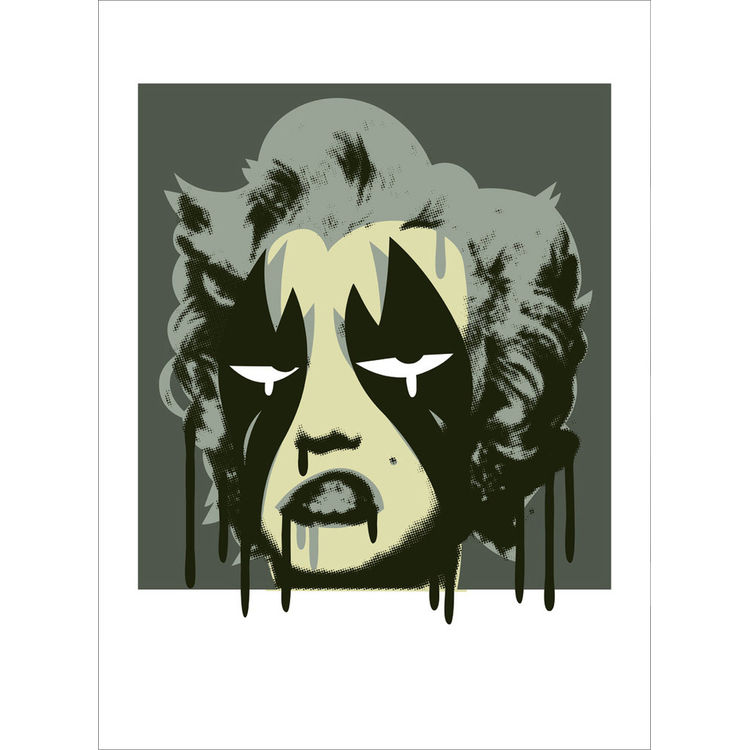 goth marilyn - green by Mysterious Al