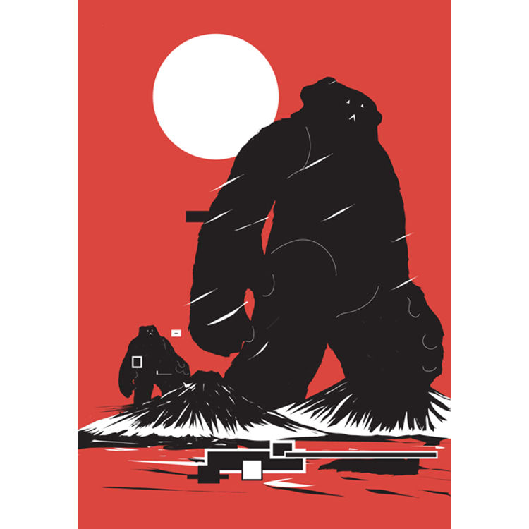 Yeti Over Mount Fugi HK by Phlash
