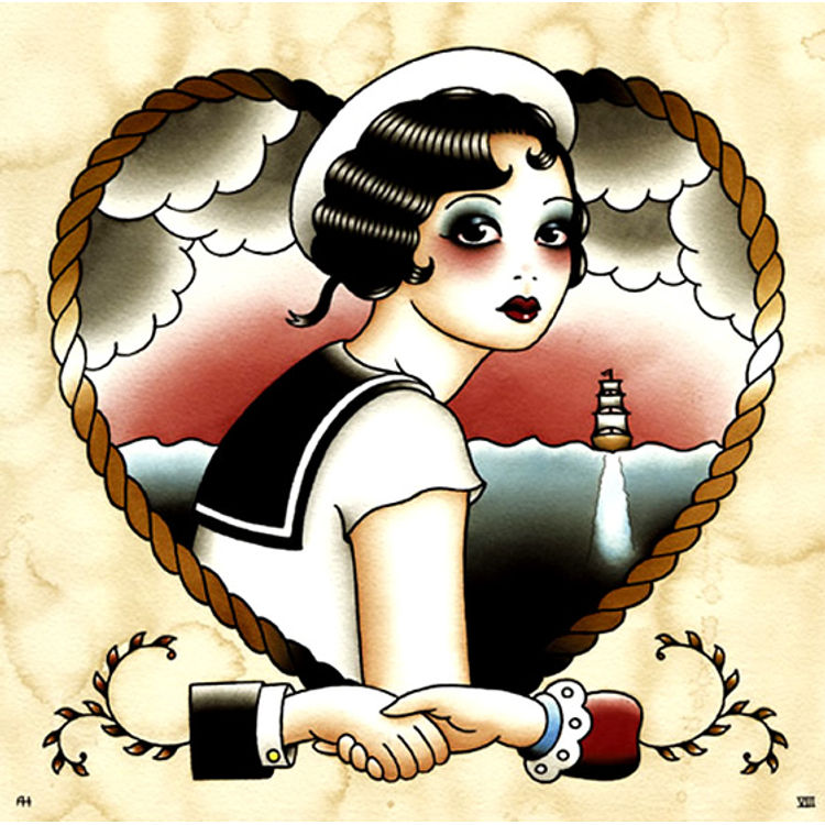 sailors sweetheart by Angelique Houtkamp