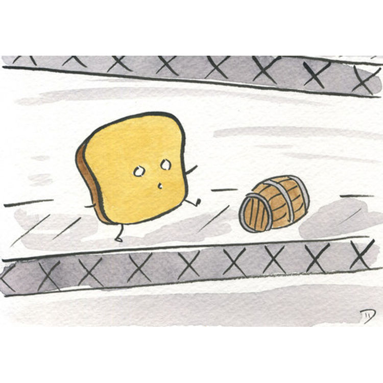 Mr. Toast Video Game Friends #24 by Dan Goodsell